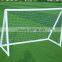 inflatable soccer goal portable with shooting target can be used in f i f a game training