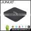 JUNUO newest free movies download 4K HD H.265 KODI 2GB RAM DDR anroid tv box