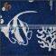 51%linen 49%viscose print fabric for ladies summer dress