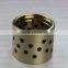 Solid-lubricant aluminium bronze bushing