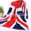100 cotton veloured reactive printed beach towel American flag