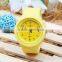 silicone sports watch