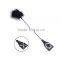 Sex feather whip toy , PU Leather Flirt Whip, new design quality adult toys