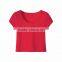 China garment supplier wholesale cotton women spport fitness wear t-shirts/shirts