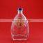 New products Cognacced 750ml bottles embossed tiger shape bottles fancy gin bottles