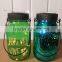 Personazlied Design Solar Energy & Led Lid Light Up Glass Mason Jar