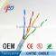 best price lan cable 4pr utp cat5e 0.4mm 24awg CCA/BC