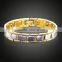 ATHENAA 18K Gold Plated Medical Jewelry Boutique Copper Watch Chain Bracelet Magnetic Bangles Christmas Gift For Men