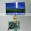 frameless 17" inch TFT digital LCD signage display module SKD without case