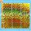 Customized gold private label for anti-fake hologram sticker