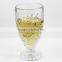Factory outlets 2015 new design flower drinking glass cup