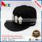 Best Selling 5 Panel With Collage Embroidery Flat Caps Cheap Polyester Foldable Baseball