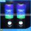 LED disco light bluetooth speaker led light show wireless bluetooth speaker for computer and smartphone
