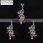 Wholesale Party Supplies Cheap Jewelry Set Silver Pendant And Earring SetTZ-0203