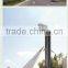 double arms led steel street lighting pole with light sensor