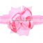 Hair accessories large bow Crochet Headband Baby Girls dress up Head band Chirstmas gift