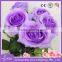 Real touch rose flower heads 6-7cm