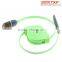 long length usb data charger cable 2 in 1 usb to red white yellow cable for mobile
