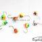 Marmooska Real Tungsten Wolfram Ice Jigs for Ice Fishing