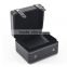 high quality PU leather gift box all black luxury box for watch