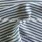 black white stripe print chiffon fabric for women blouse sandal scarf