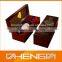 Custom Make Fancy Wooden Gift Box for Wine