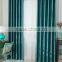100% polyester blackish green 3D embossed pearl velvet blackout fabric