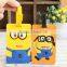 China wholesale Cute cartoon PVC soft plastic luggage tag