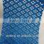 2014 new bright blue see through mesh fabric