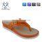 Colorful Hot Sale High Heel Flip Flop PU Casual Slipper and Shoes for Women