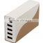 Multiple 5 Port USB Desktop Charger, 5V 10A micro usb charger