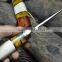 Doshower damascus hunting knife with promotional gift of eagle wood prices