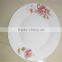 elegant pretty ceramic porcelain dish plate China factory direct supply porcelain dinner plate good quality