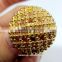 nice gold color fashion sewing button for garment