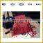 Korean Style Popular PU Leather Strong Backpack Schoolbag Leisure Bag for Girls