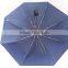 High quality outdoor automatic 3 folding rain umbrella