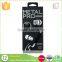 Recycled materials high quality electronic paper packaging box earphone with magnetic closure