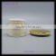 20g 40g 60g mushroom shape 1.4 oz acrylic cosmetic cream jar,plastic cream jar with gold cap