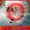 Top quality inflatable soccer ball, human hamster ball, inflatable body bumper ball