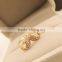 humor and popular smart mustache diamante rings