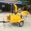 trailer towable diesel engine wood chipper/8 inch diesel wood chipper/50hp mobile wood chipper for sale