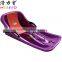 Plastic Snow sled with rope brake and backrest / Brand-New Snow sled