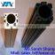 Aluminum black powder coated extrusion profile for industry console,work table