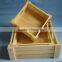 cheap unfinished custom pine wood crate for fruit wholesale