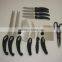 Customized most popular Stainless steel kitchen knife sets