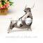 Vintage home decor products clear resin bull figurine