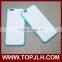 2017 Hot sell blank UV Case for Iphone 6 plus , UV transparent mobile phone case with tpu side