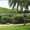 Green artificial insects and animals for garden decorations