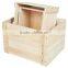 Manufacture natural wood box for storage for ZL-001