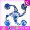 Assorted Colors Hand Spinner,Anti-stress Triangle Fidget Spinner with Steel Ball W01A278